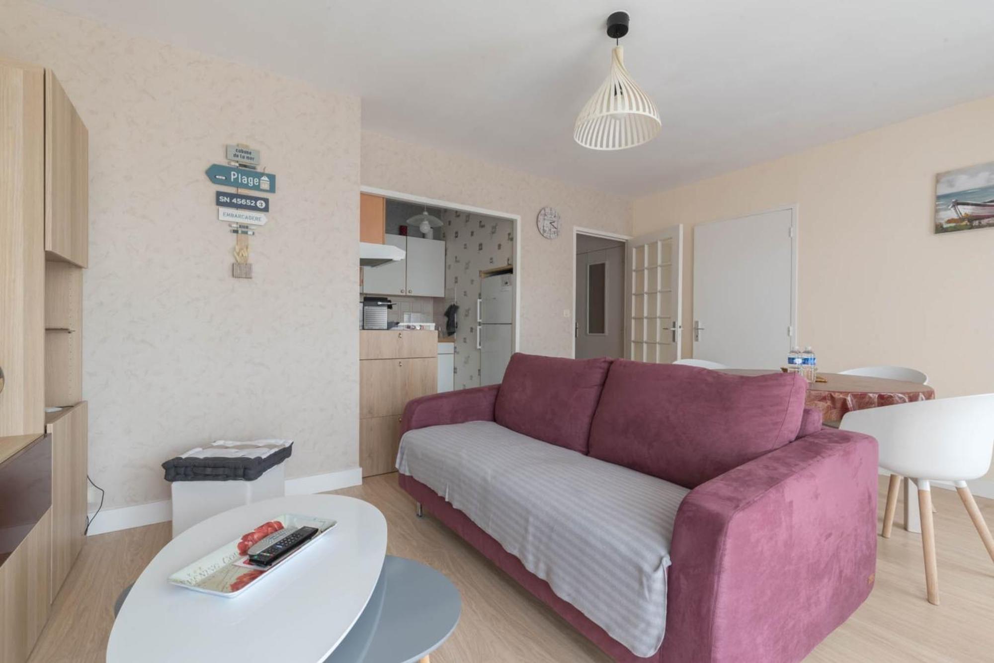 Le Vintage - 300M Plage - Wifi - Parking Saint-Nazaire  Bagian luar foto